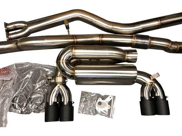 Active Autowerke F8X M3 M4 Signature Exhaust System includes Active F-brace