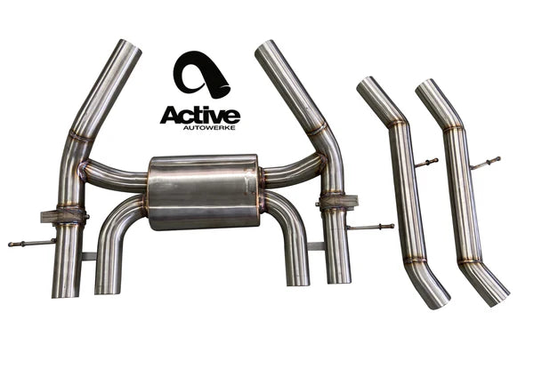 G80 M3 and G82 M4 Valved Rear Axle-back Exhaust