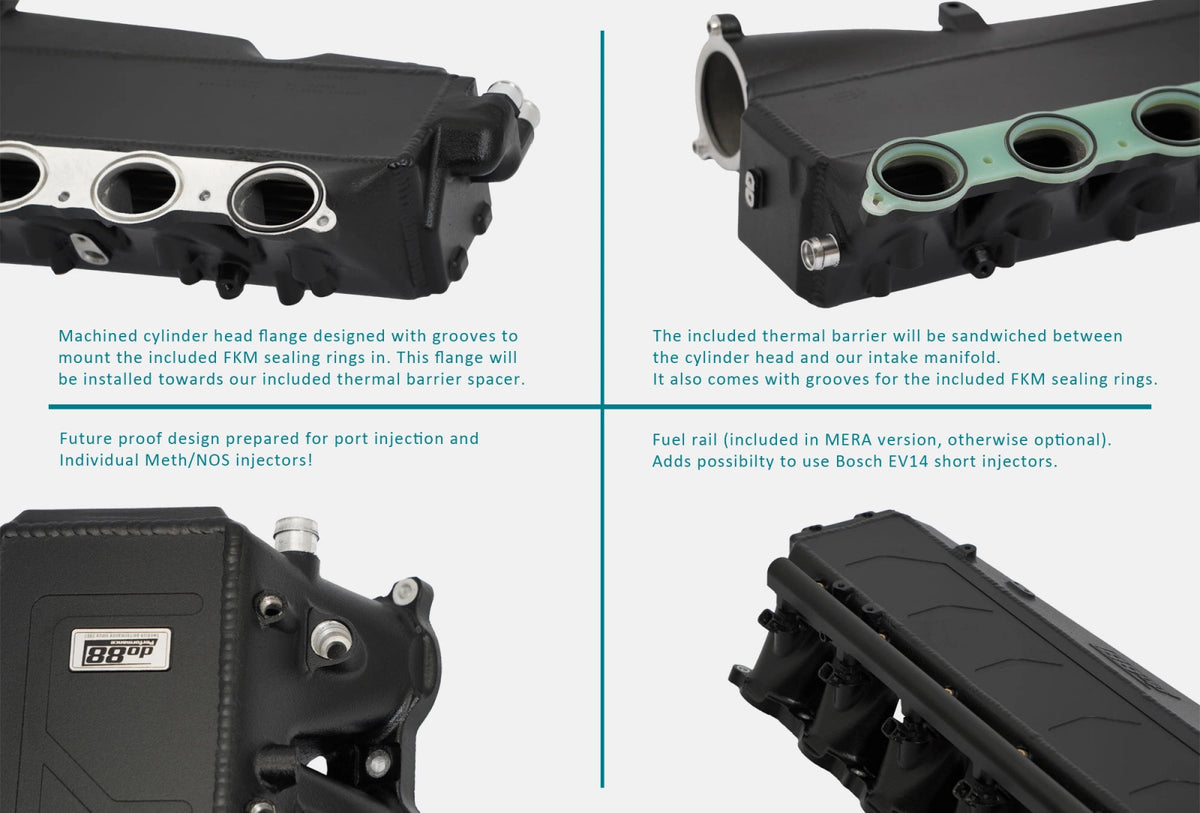 do88 MERA Charge Cooler Manifold | BMW B58 (Gen 2) / Toyota GR Supra A90