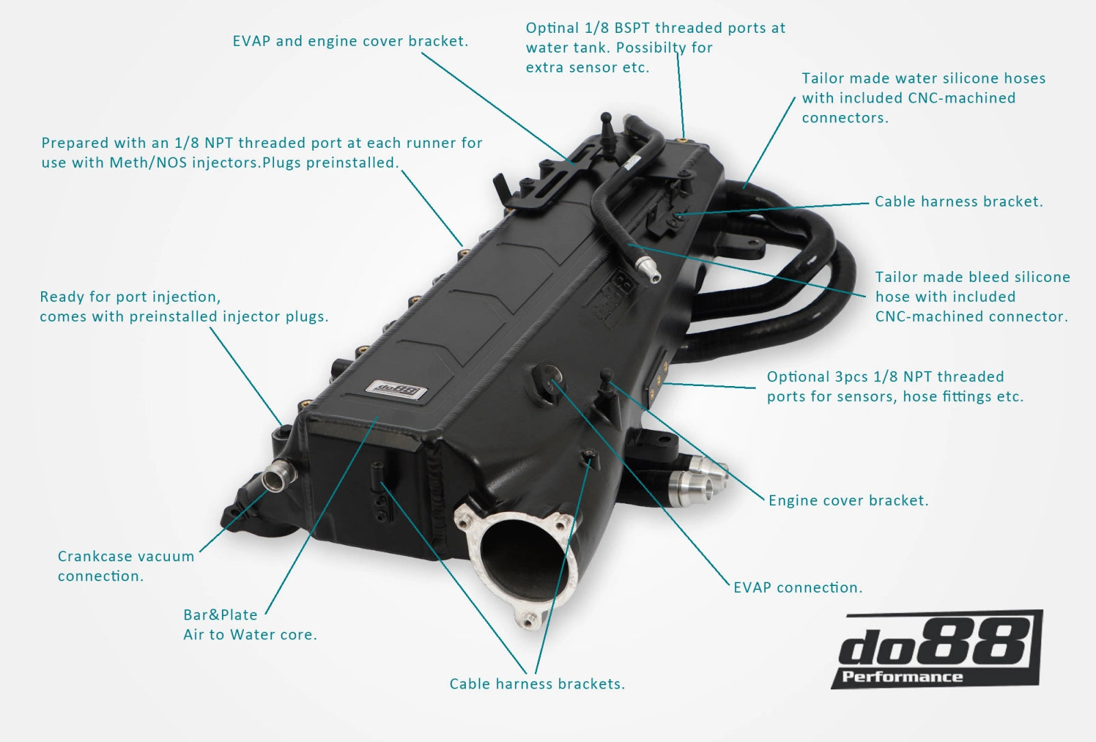 do88 Charge Cooler Manifold, BMW F-Serie (B58)