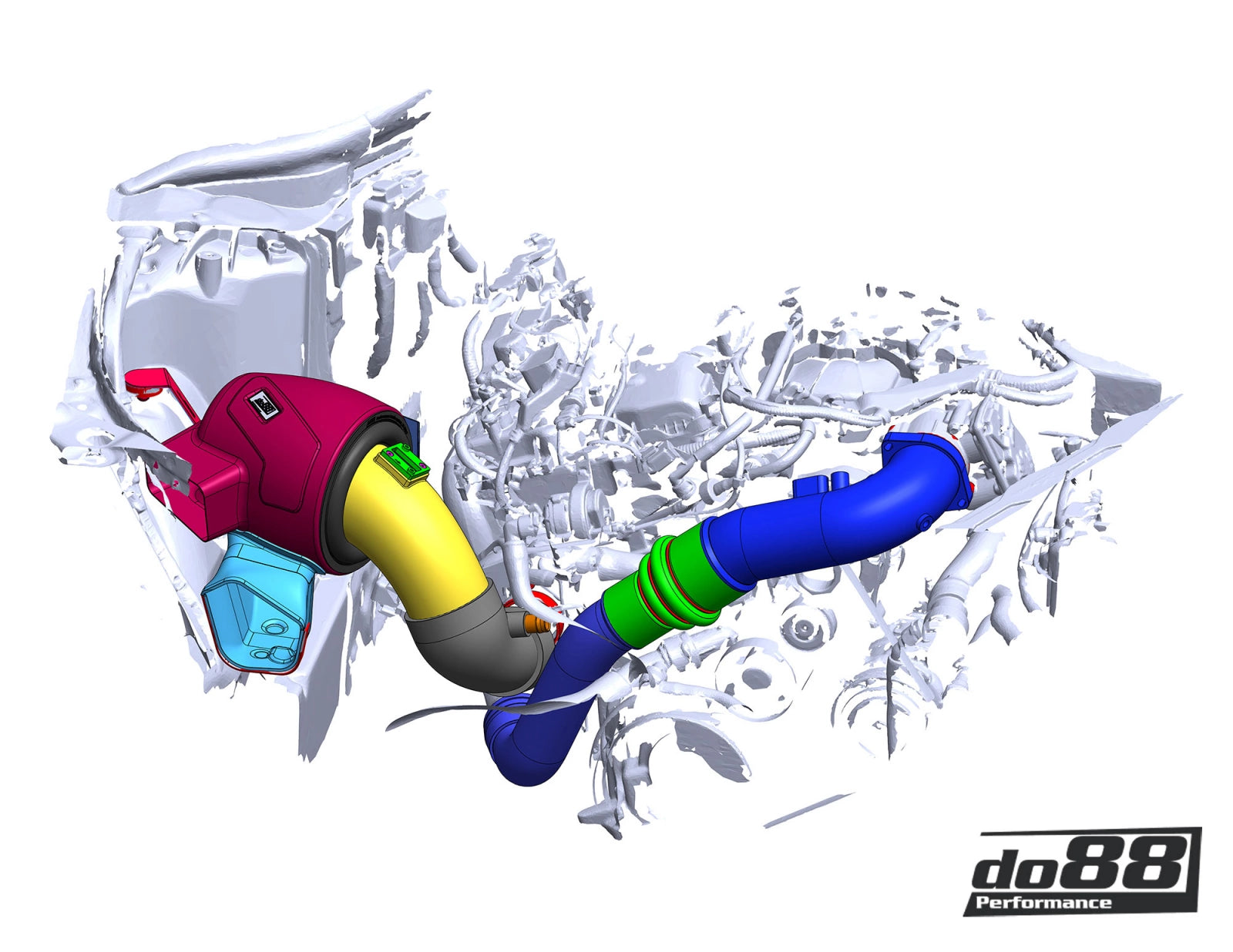 do88 Charge pipe, BMW Z4 M40i G29  Toyota GR Supra A90