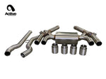 F87 M2C Valved Rear Axle-back Exhaust