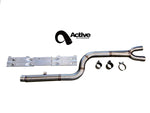 G2X M340i M440i MidPipe w Active brace