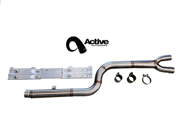 G2X M340i M440i MidPipe w Active brace