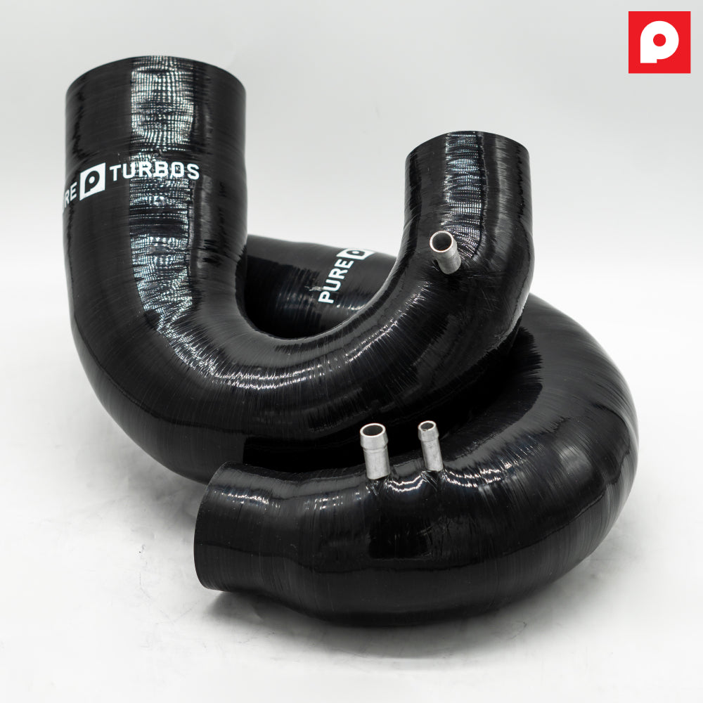 McLaren 720S / 765LT Pure Hi-Flow Silicone Turbo Inlet Pipes